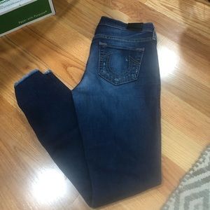 True Religion Halle Mid Rise super skinny size 28